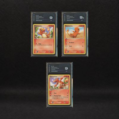 Charmander Lot: Charmander #57-58, Charmeleon #31, Ex Firered & Leafgreen [eng]