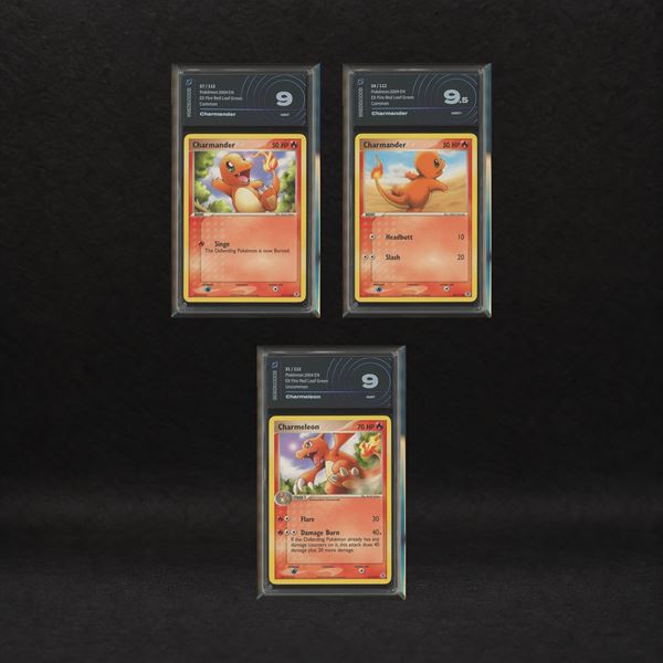 The Pokémon Company - Charmander Lot: Charmander #57-58, Charmeleon #31, EX FireRed & LeafGreen [ENG]