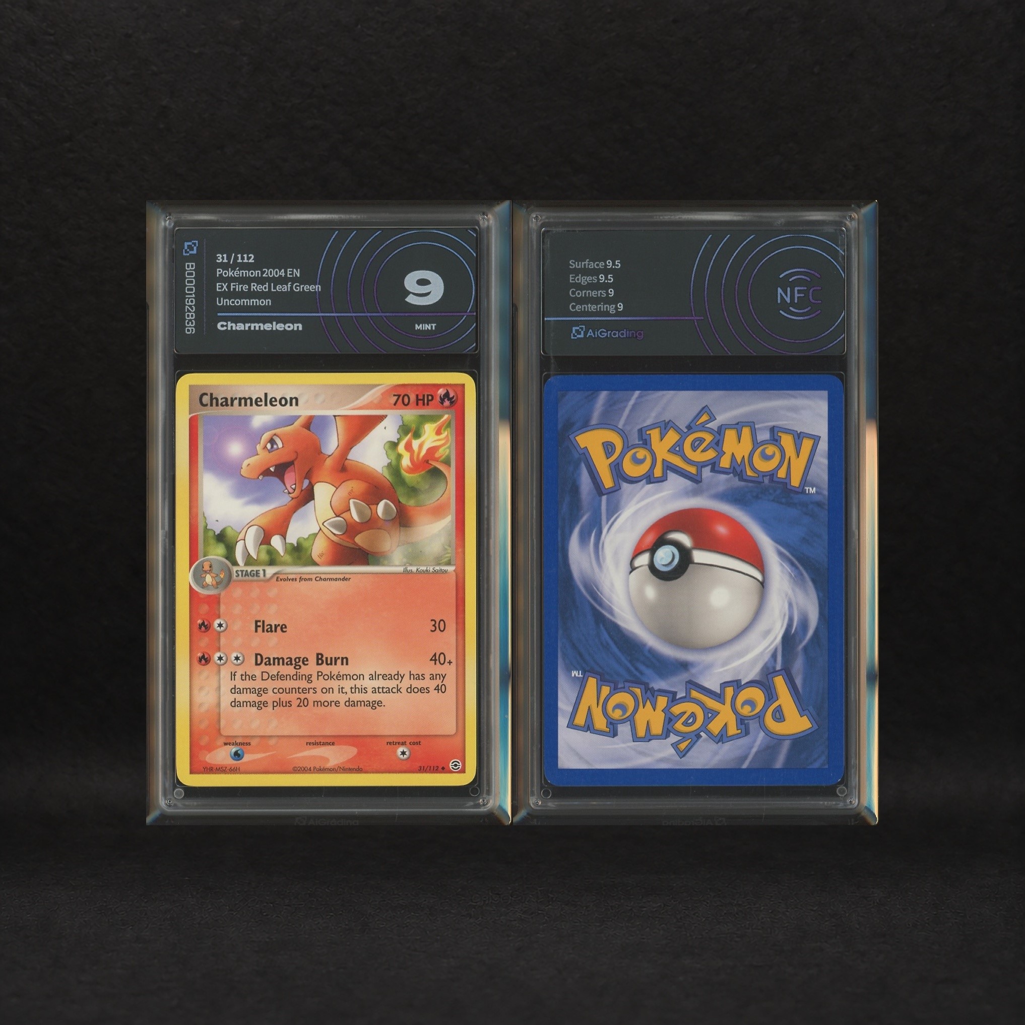 The Pokémon Company - Charmander Lot: Charmander #57-58, Charmeleon #31, Ex Firered & Leafgreen [...