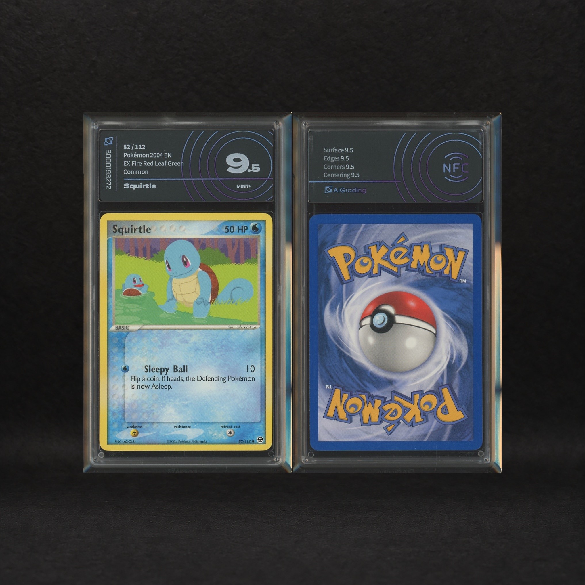 The Pokémon Company - Squirtle Lot: Squirtle #82-83, Wartortle #50, Ex Firered & Leafgreen [eng]