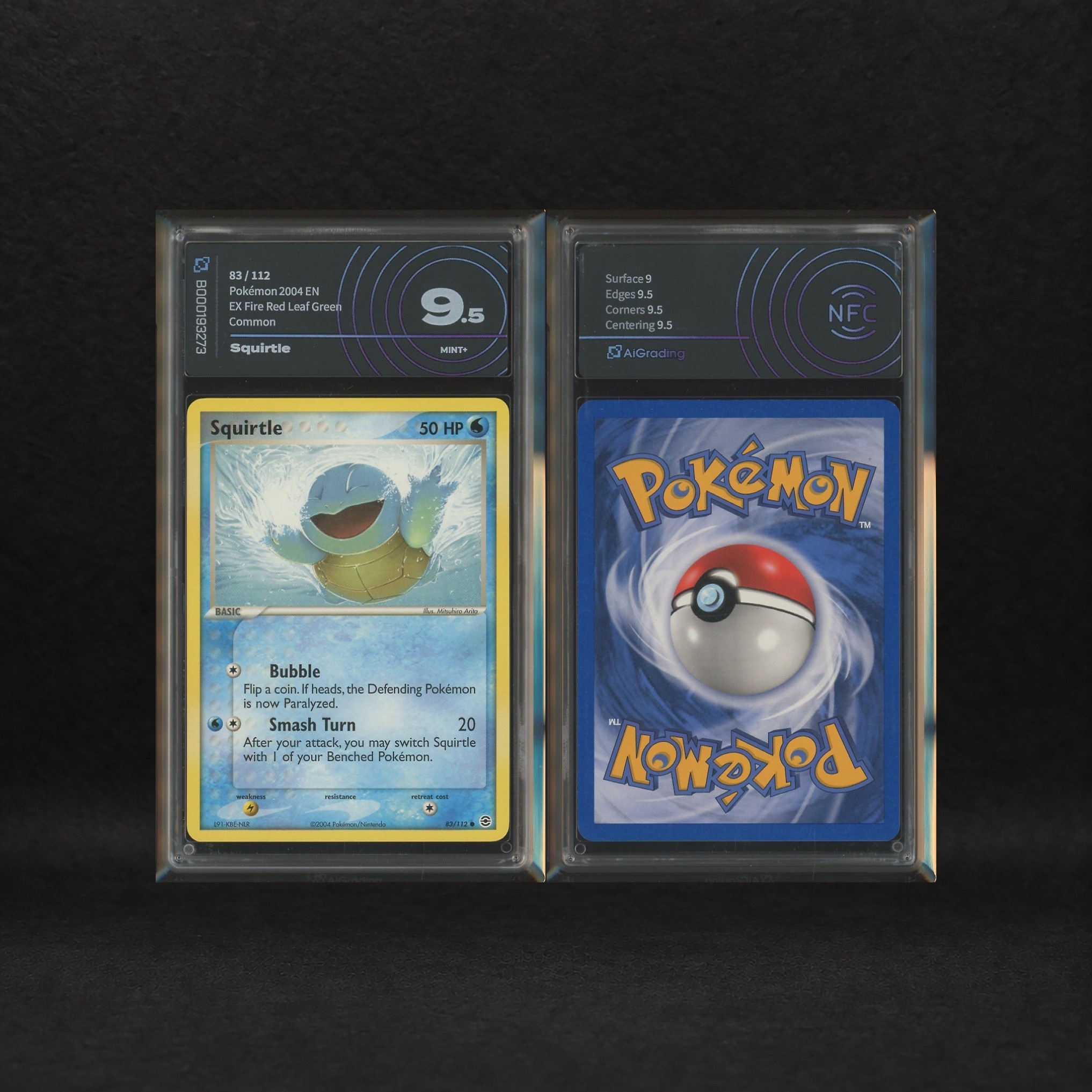 The Pokémon Company - Squirtle Lot: Squirtle #82-83, Wartortle #50, Ex Firered & Leafgreen [eng]