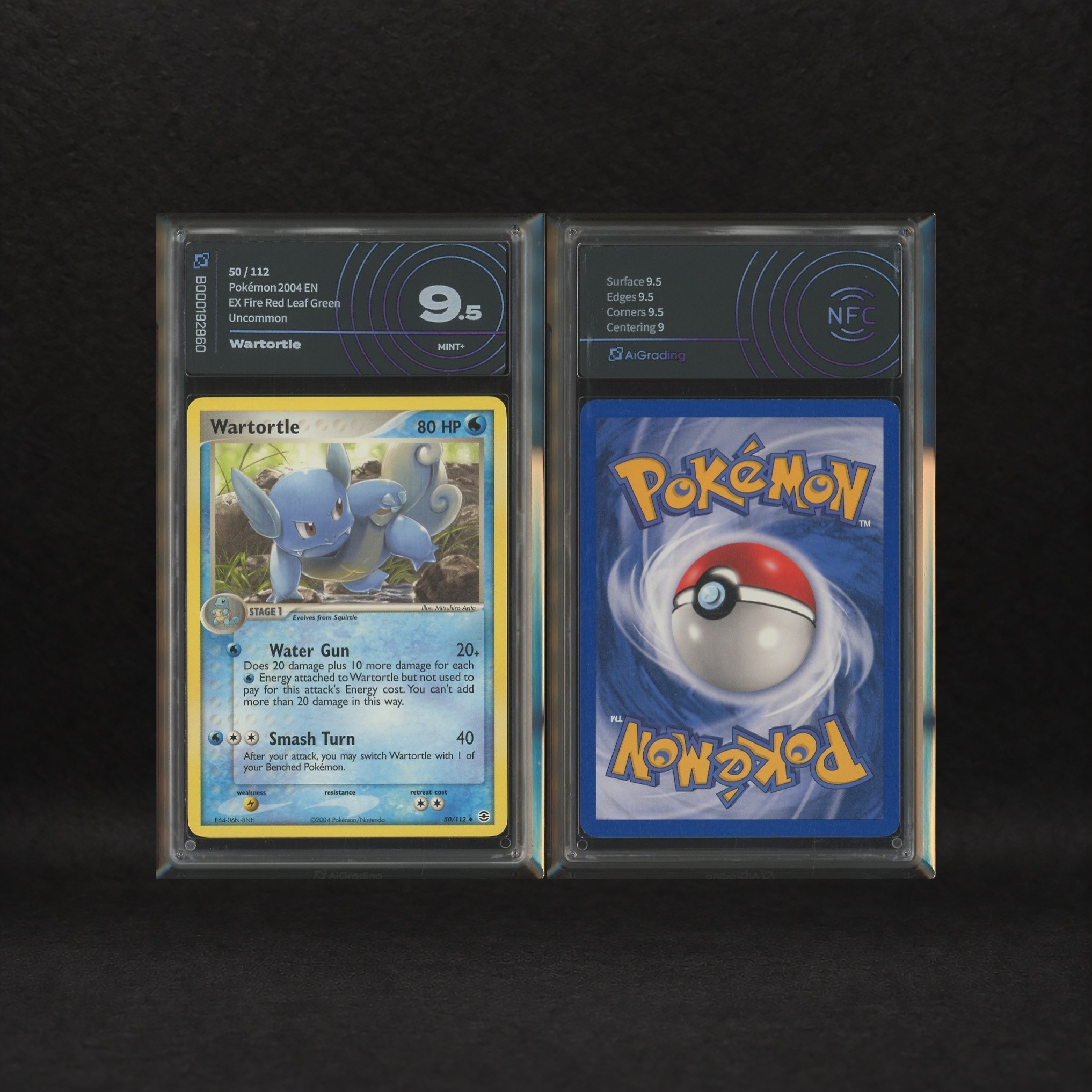 The Pokémon Company - Squirtle Lot: Squirtle #82-83, Wartortle #50, Ex Firered & Leafgreen [eng]