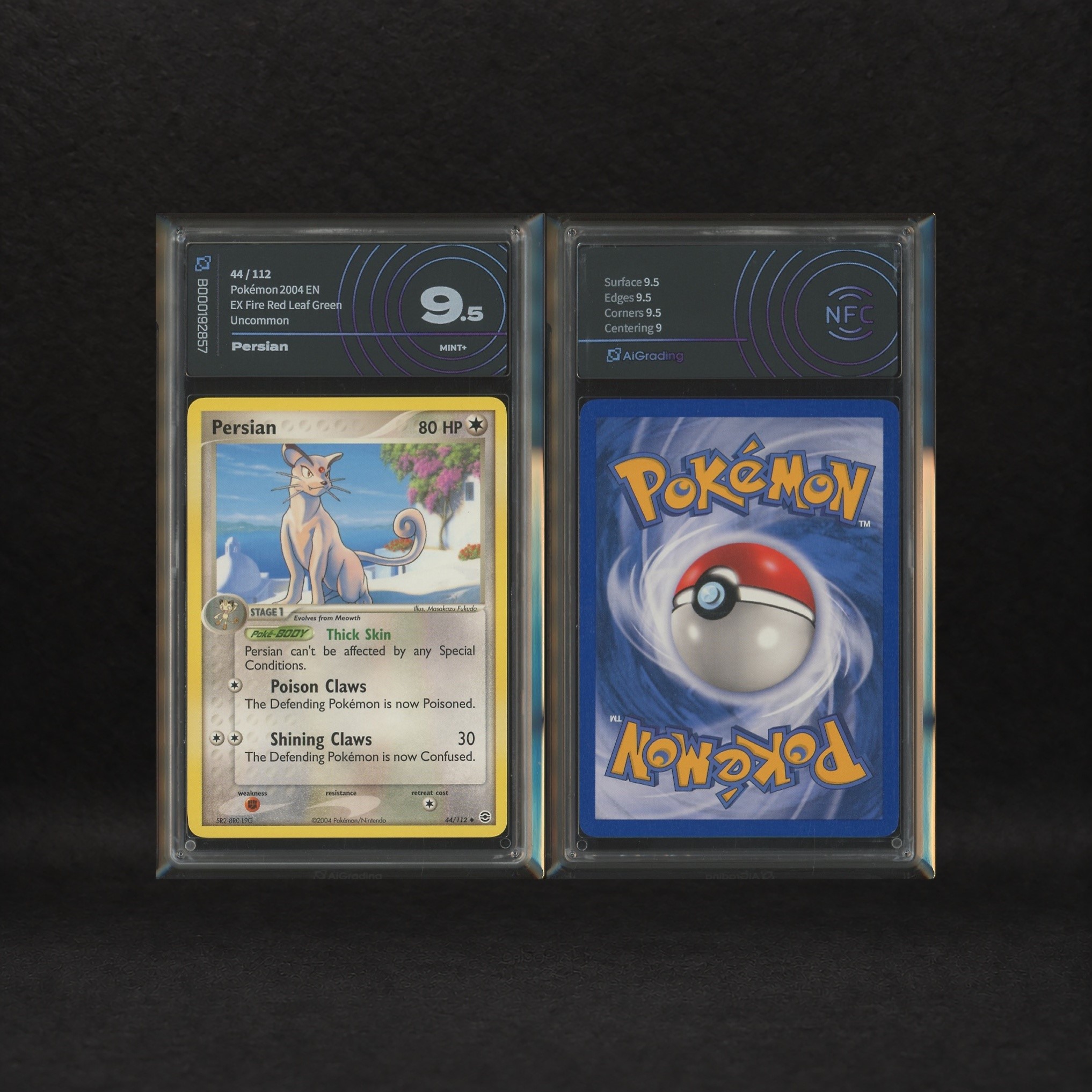 The Pokémon Company - Meowth #69 & Persian #44 Lot, Ex Firered & Leafgreen [eng]