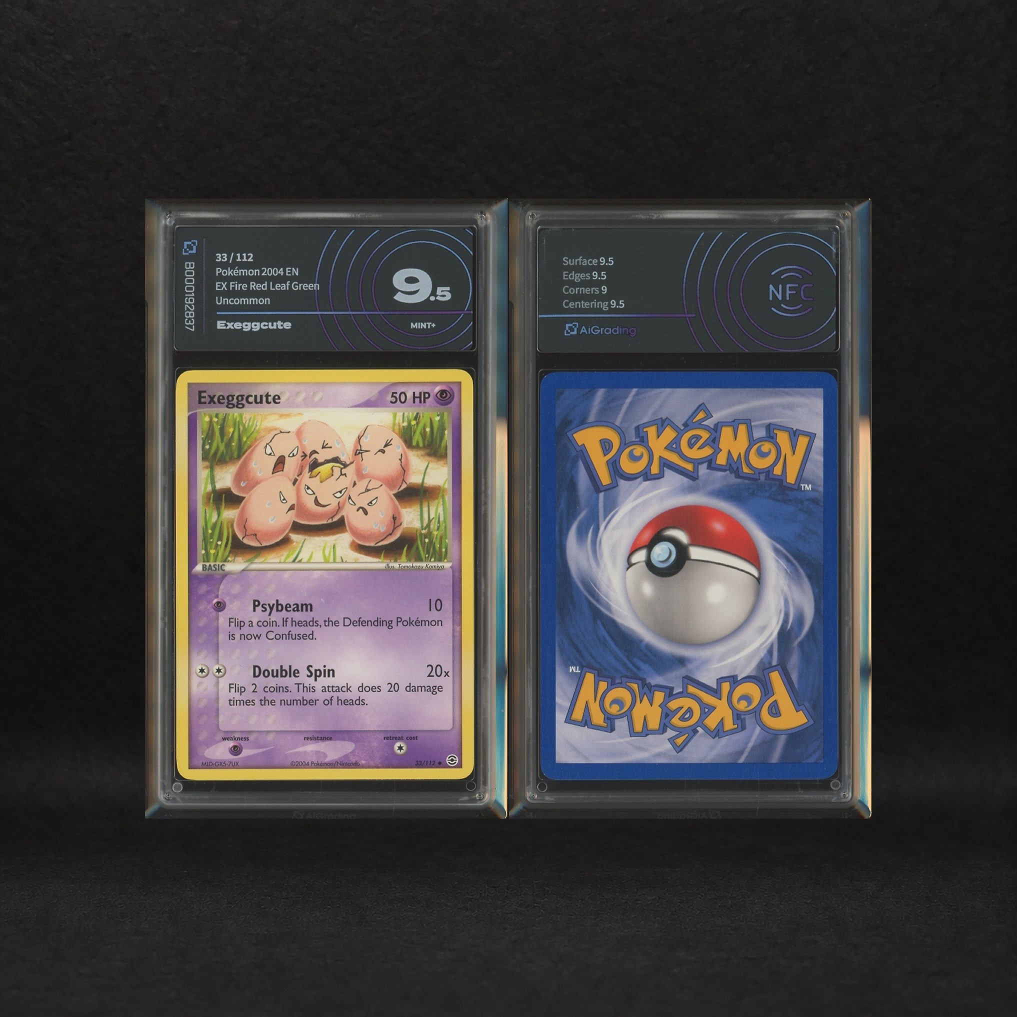 The Pokémon Company - Kanto Evolutions Lot: Arcanine #18, Exeggcute #33, Raticate #48, Ex Firered...
