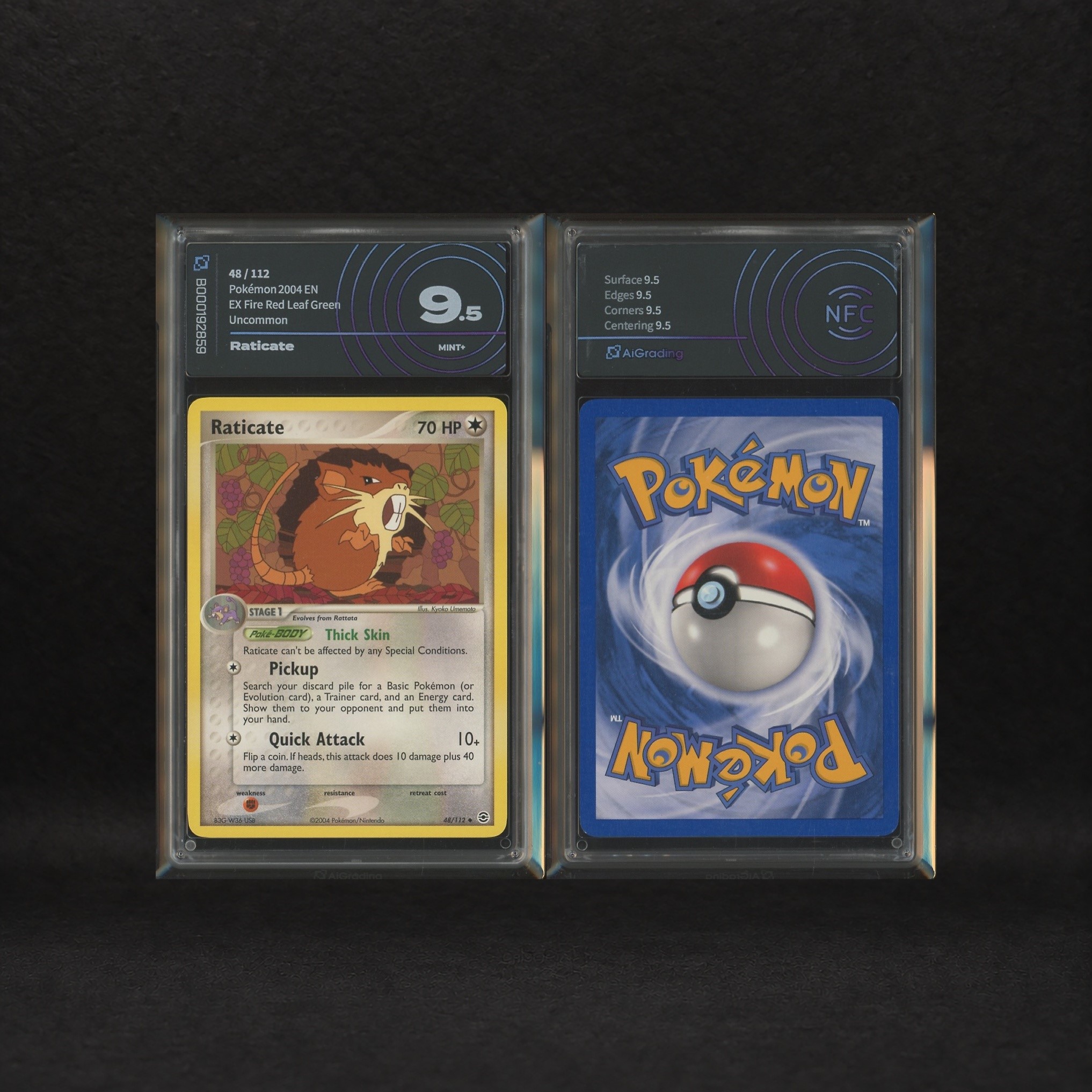 The Pokémon Company - Kanto Evolutions Lot: Arcanine #18, Exeggcute #33, Raticate #48, Ex Firered...