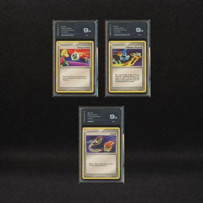 The Pokémon Company - Technical Trainer Lot With Cameo: Energy Switch #90, Pokémon Reversal #97, ...