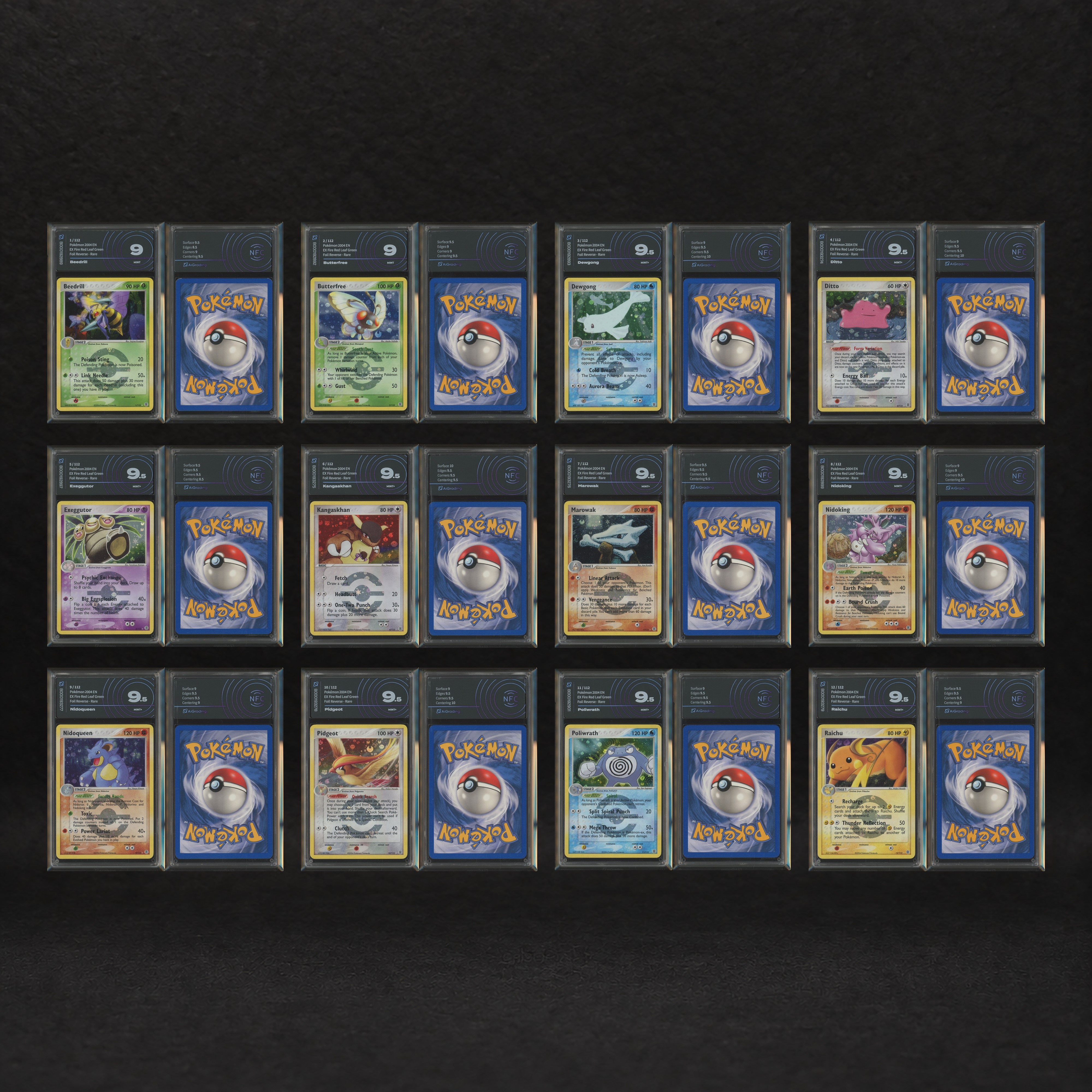 The Pokémon Company - Ex Firered & Leafgreen Reverse Holo Master Set #1-#103 [eng]