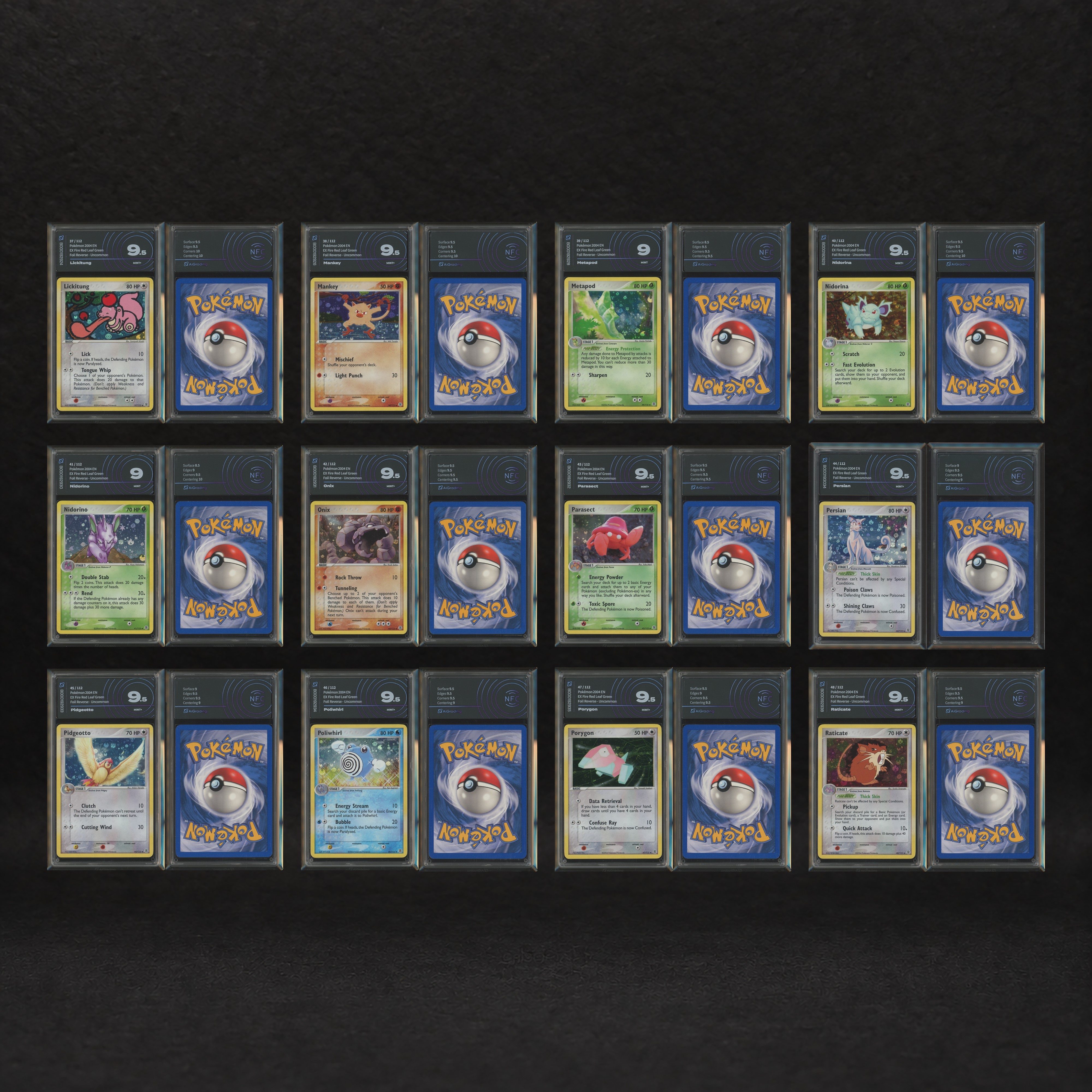 The Pokémon Company - Ex Firered & Leafgreen Reverse Holo Master Set #1-#103 [eng]