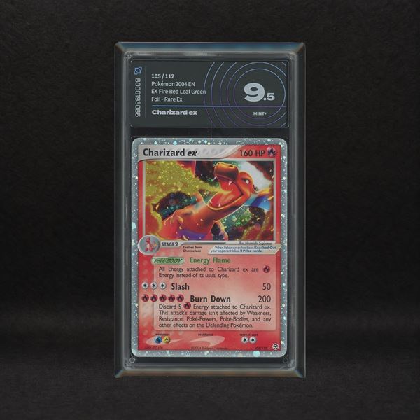 Charizard ex #105 Holo (Swirl), EX FireRed & LeafGreen [ENG]