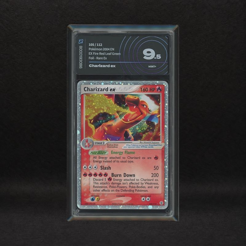 The Pokémon Company - Charizard Ex #105 Holo (swirl), Ex Firered & Leafgreen [eng]