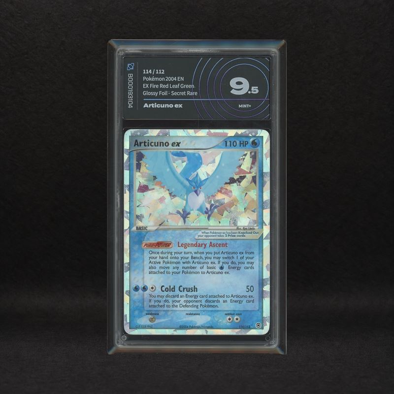 The Pokémon Company - Articuno Ex #114 Cracked Ice Holo - Secret, Ex Firered & Leafgreen [eng]