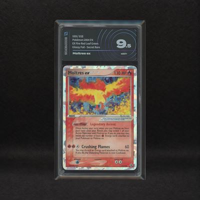 Moltres Ex #115 Cracked Ice Holo - Secret, Ex Firered & Leafgreen [eng]