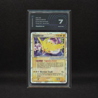 Zapdos Ex #116 Cracked Ice Holo - Secret, Ex Firered & Leafgreen [eng]