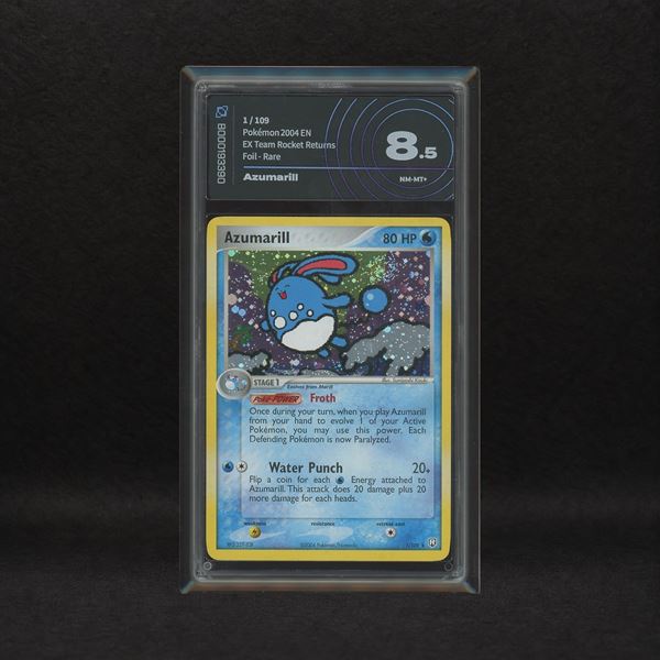 The Pokémon Company - Azumarill #1 Holo, EX Team Rocket Returns [ENG]