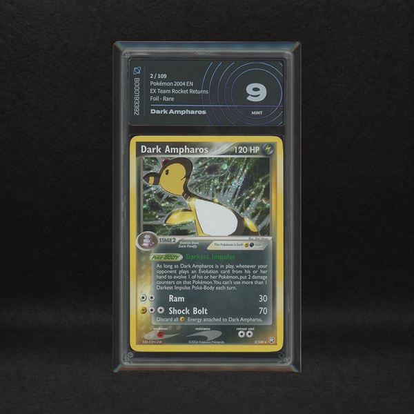 The Pokémon Company - Dark Ampharos #2 Holo, EX Team Rocket Returns [ENG]