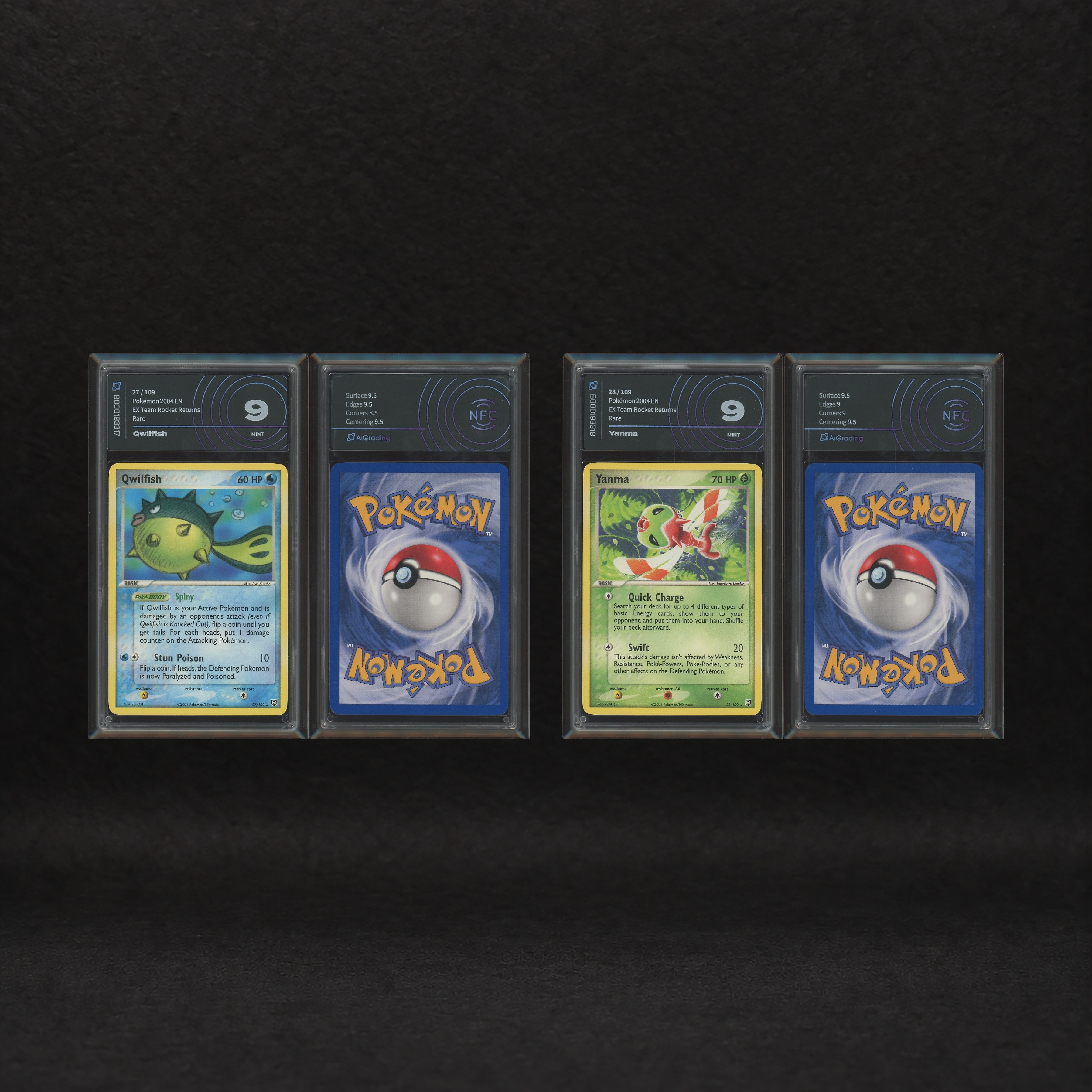 The Pokémon Company - Non-holo Rare Selection Lot: Delibird #21, Furret #22, Ledian #23, Magby #2...