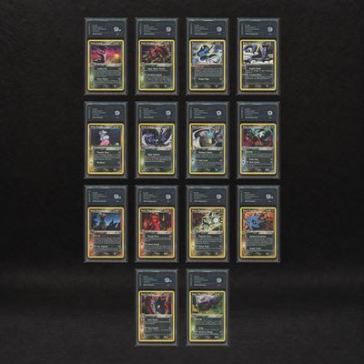 Complete Dark Uncommon Lot (#29–#42), Ex Team Rocket Returns [eng]