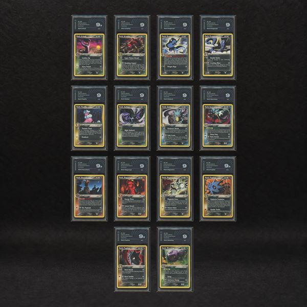 The Pokémon Company - Complete Dark Uncommon Lot (#29–#42), EX Team Rocket Returns [ENG]