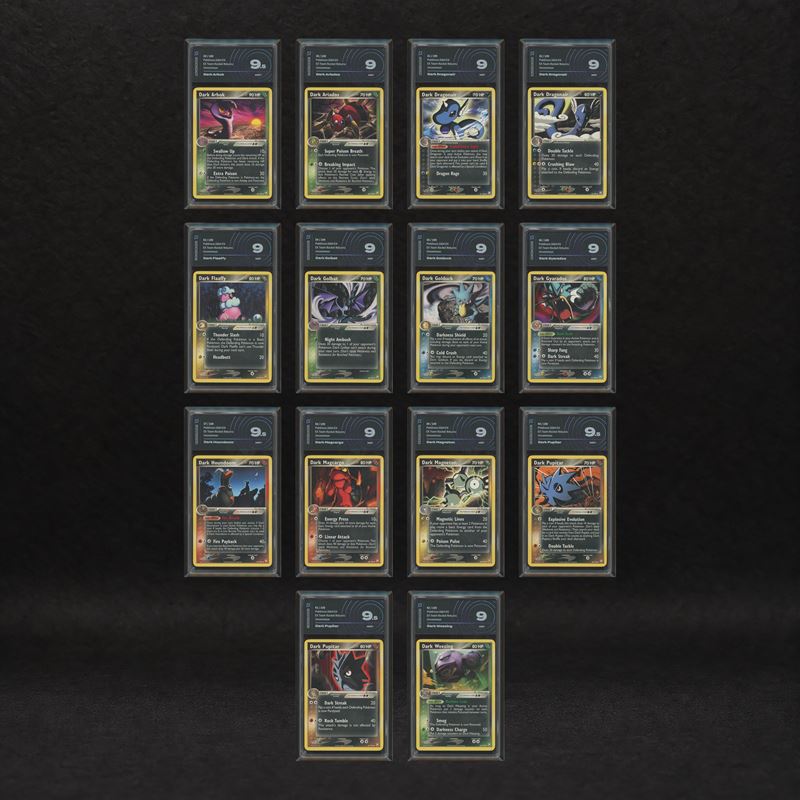 The Pokémon Company - Complete Dark Uncommon Lot (#29–#42), Ex Team Rocket Returns [eng]