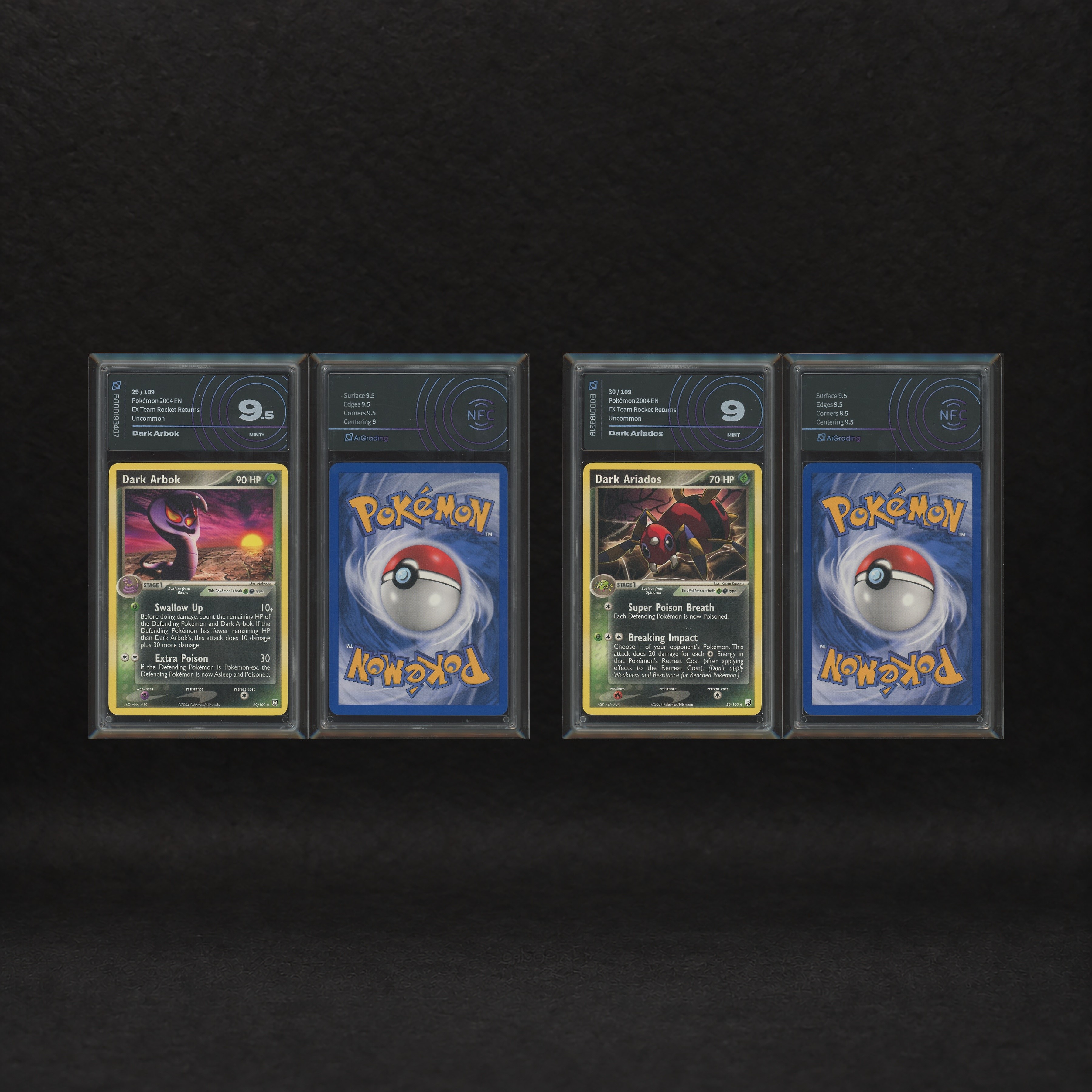 The Pokémon Company - Complete Dark Uncommon Lot (#29–#42), Ex Team Rocket Returns [eng]