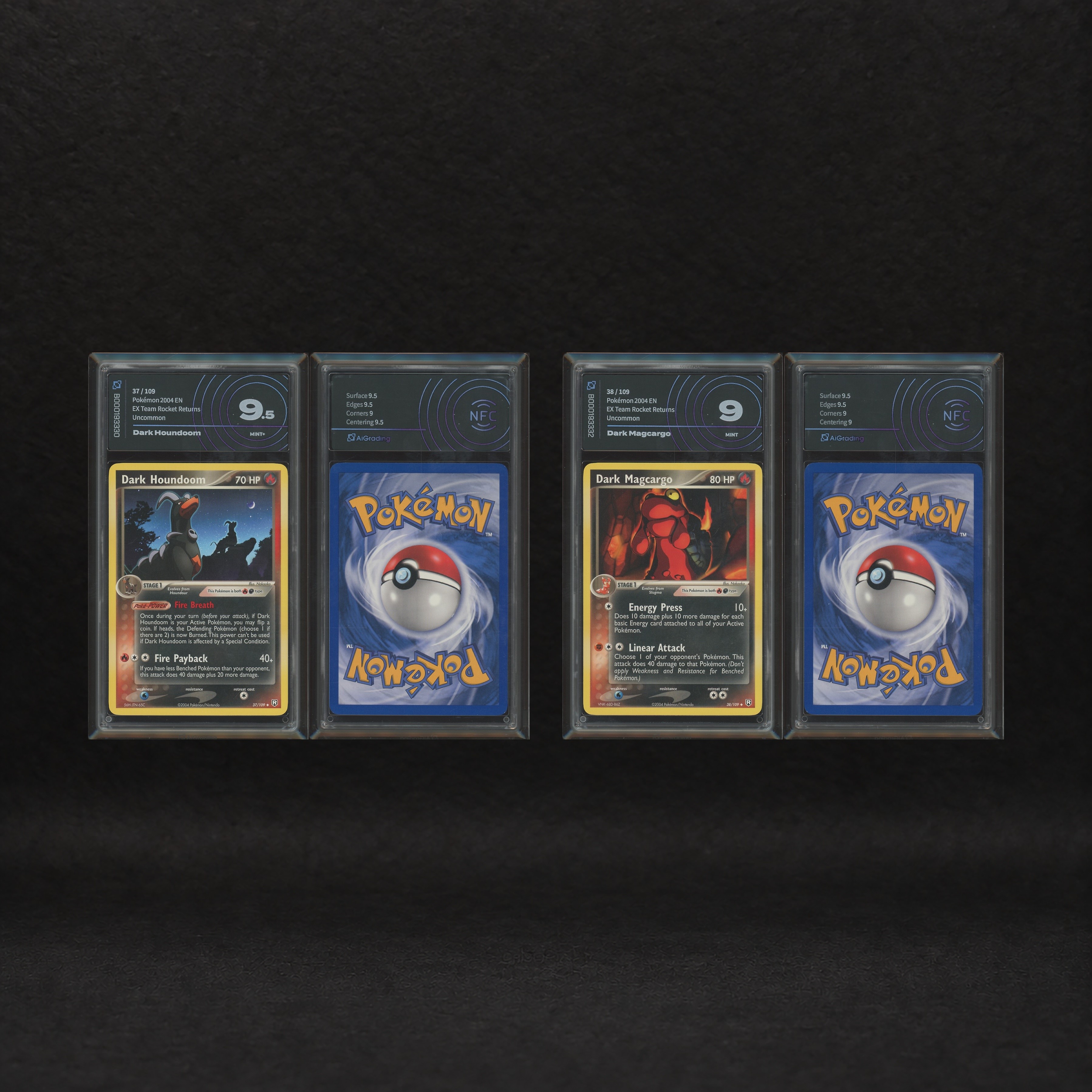 The Pokémon Company - Complete Dark Uncommon Lot (#29–#42), Ex Team Rocket Returns [eng]