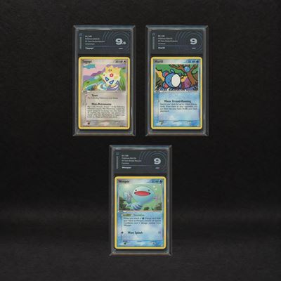 Johto Fan-favorite Lot: Togepi #50, Marill #68, Wooper #81, Ex Team Rocket Returns [eng]