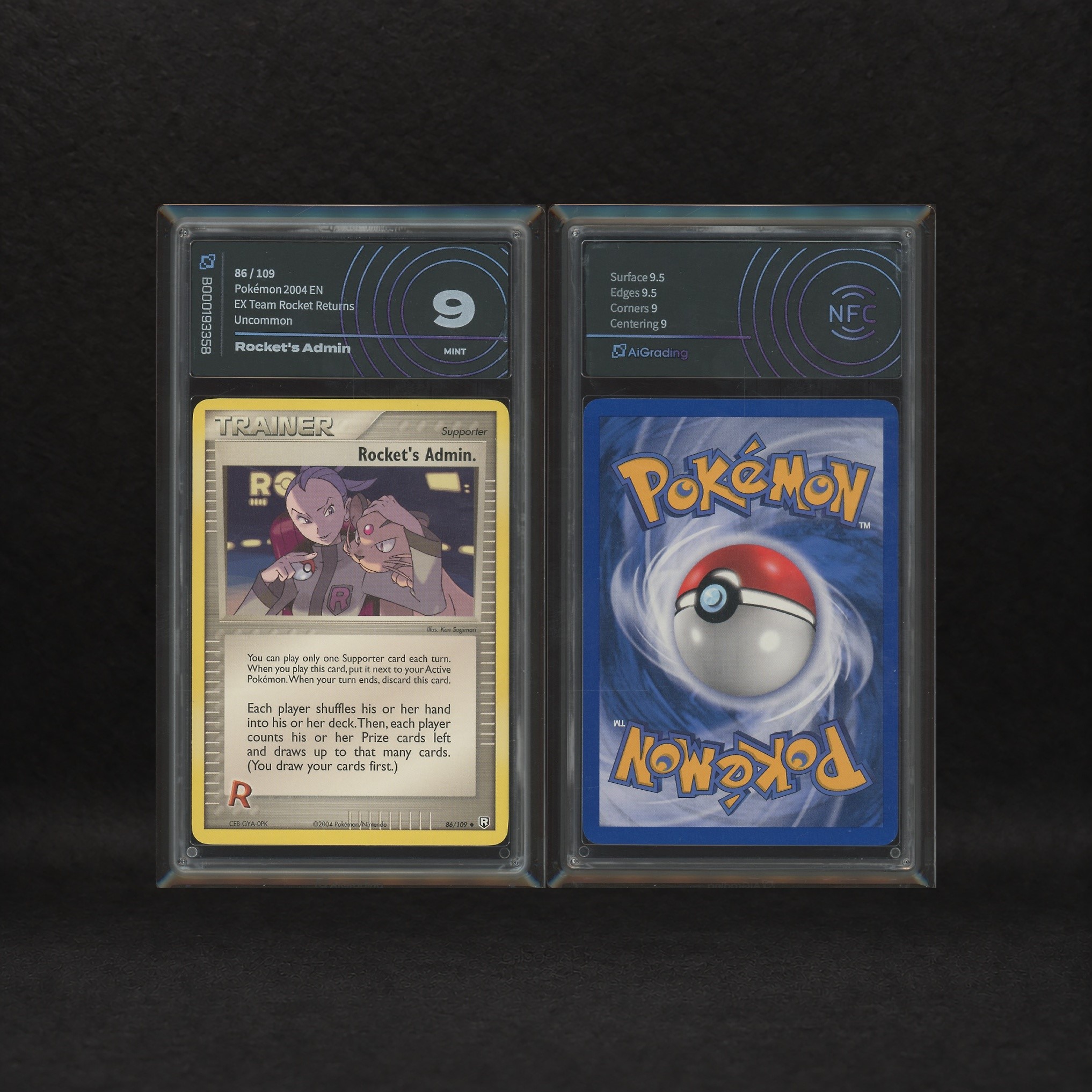 The Pokémon Company - Technical Trainer Lot: Rocket's Admin #86, Rocket's Hideout #87, Ex Team Ro...