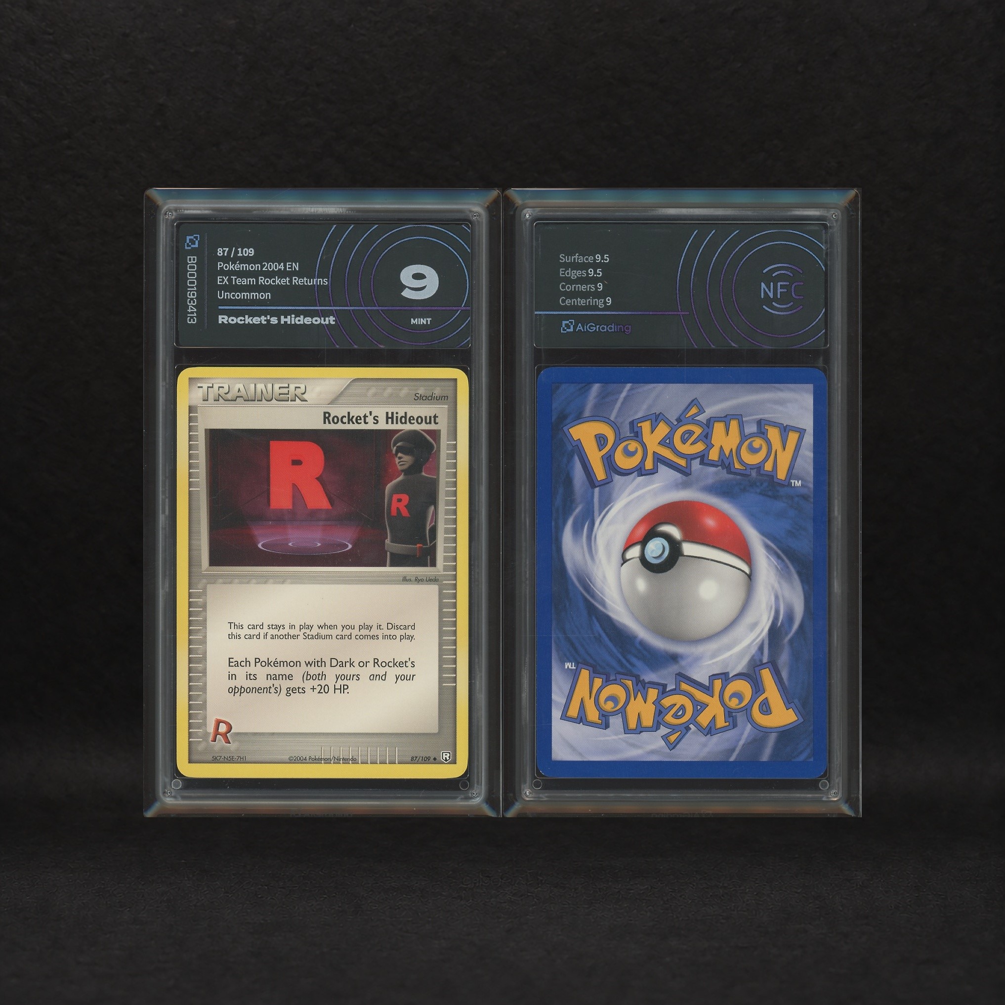 The Pokémon Company - Technical Trainer Lot: Rocket's Admin #86, Rocket's Hideout #87, Ex Team Ro...