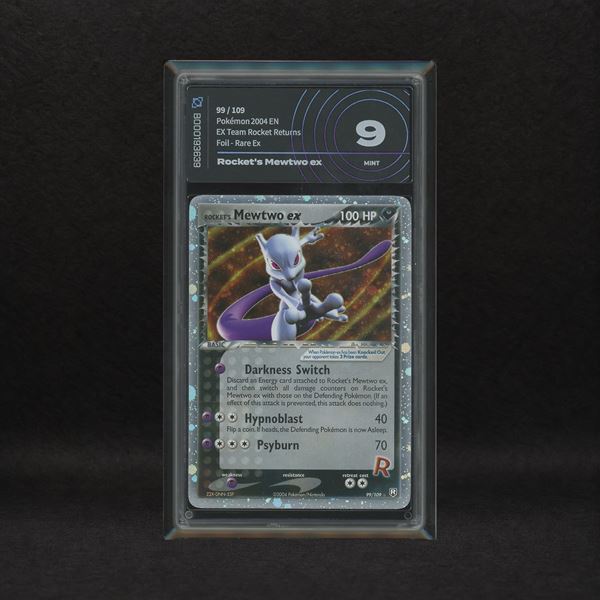 Rocket's Mewtwo ex #99 Holo (Swirl), EX Team Rocket Returns [ENG]