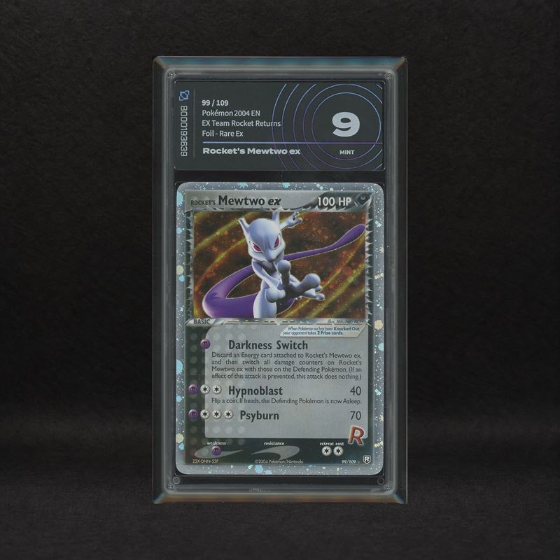 The Pokémon Company - Rocket's Mewtwo Ex #99 Holo (swirl), Ex Team Rocket Returns [eng]