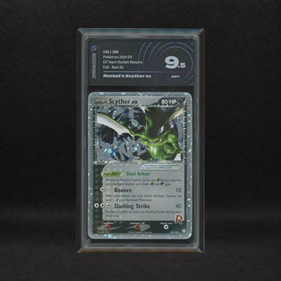 Rocket's Scyther Ex #102 Holo (swirl), Ex Team Rocket Returns [eng]