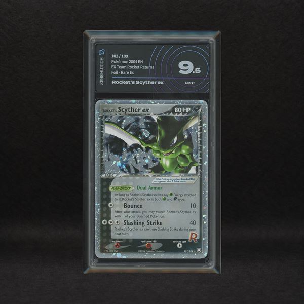 The Pokémon Company - Rocket's Scyther ex #102 Holo (Swirl), EX Team Rocket Returns [ENG]