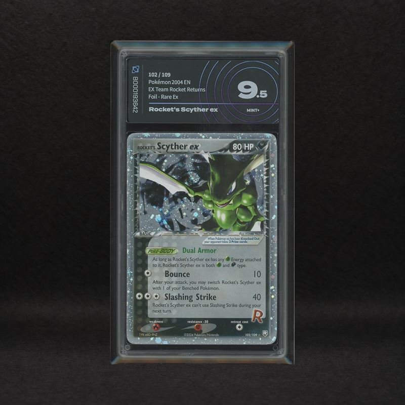 The Pokémon Company - Rocket's Scyther Ex #102 Holo (swirl), Ex Team Rocket Returns [eng]