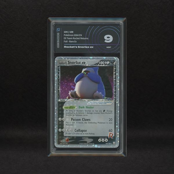 Rocket's Snorlax ex #104 Holo (Swirl), EX Team Rocket Returns [ENG]