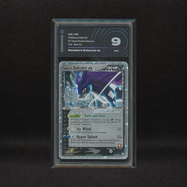 The Pokémon Company - Rocket's Suicune ex #105 Holo, EX Team Rocket Returns [ENG]