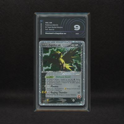 Rocket's Zapdos Ex #106 Holo, Ex Team Rocket Returns [eng]