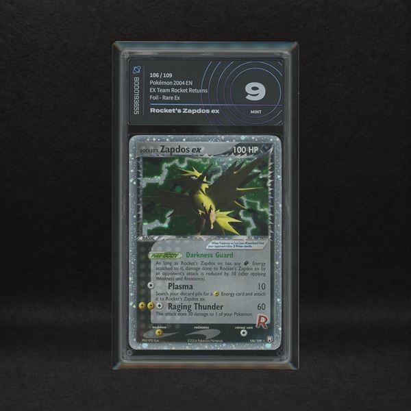 Rocket's Zapdos ex #106 Holo, EX Team Rocket Returns [ENG]