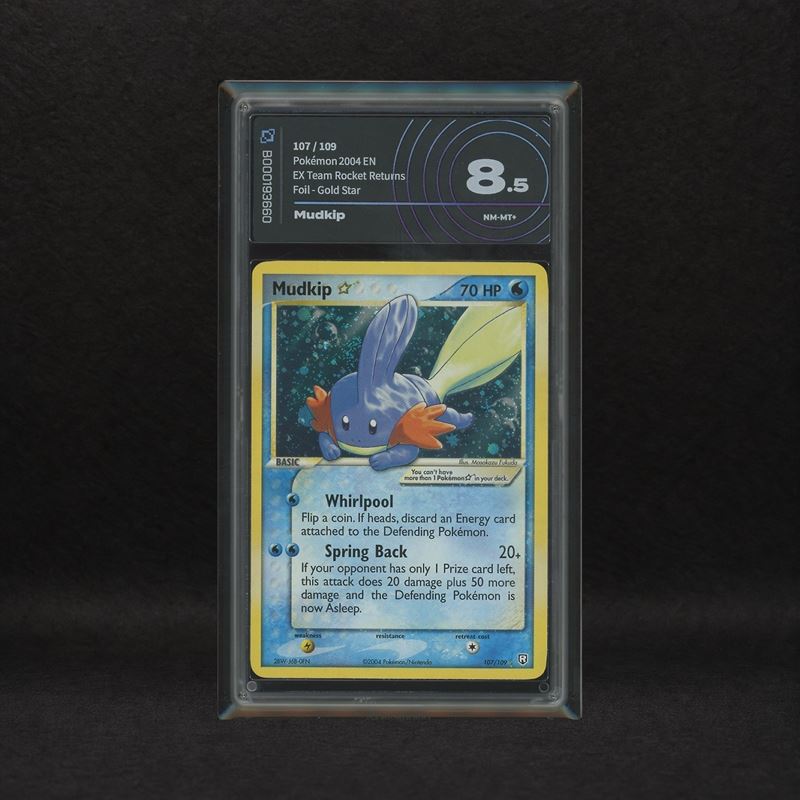 The Pokémon Company - Mudkip Gold Star #107 Holo (swirl), Ex Team Rocket Returns [eng]