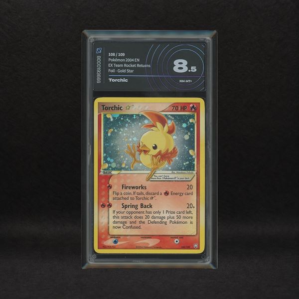 The Pokémon Company - Torchic Gold Star #108 Holo, EX Team Rocket Returns [ENG]