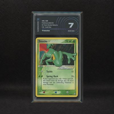 Treecko Gold Star #109 Holo, Ex Team Rocket Returns [eng]