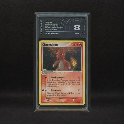 Charmeleon #110 Holo (swirl) - Secret, Ex Team Rocket Returns [eng]