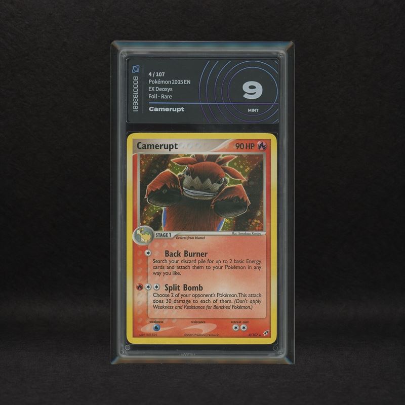 The Pokémon Company - Camerupt #4 Holo, Ex Deoxys [eng]