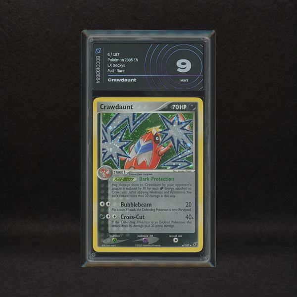 Crawdaunt #6 Holo, EX Deoxys [ENG]