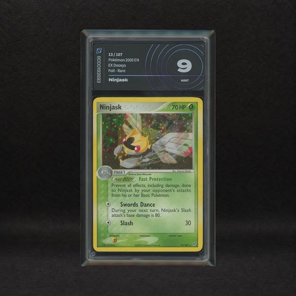Ninjask #13 Holo (Swirl), EX Deoxys [ENG]