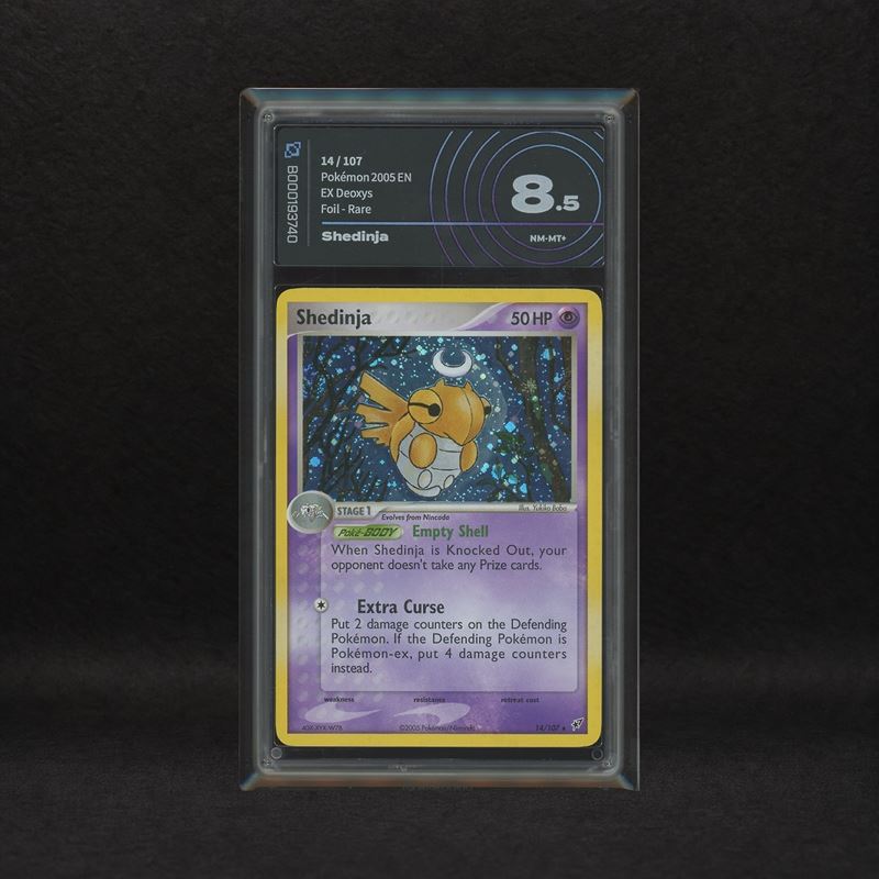 The Pokémon Company - Shedinja #14 Holo (swirl), Ex Deoxys [eng]