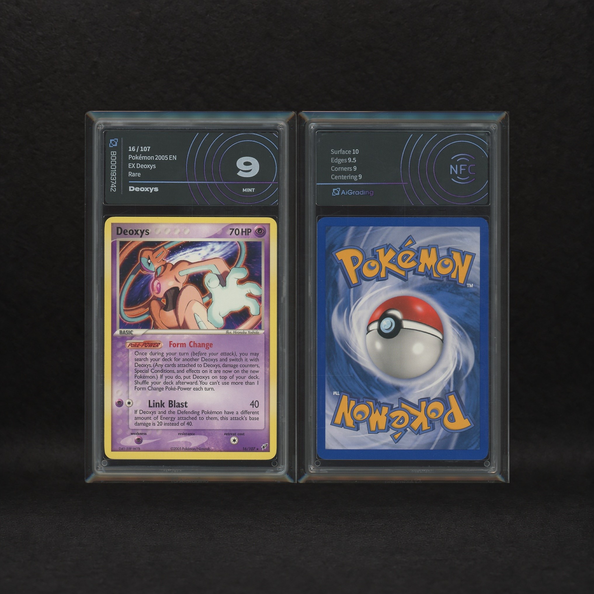 The Pokémon Company - Deoxys Trio: Normal Form #16, Speed Form #17, Defense Form #18, Ex Deoxys [...