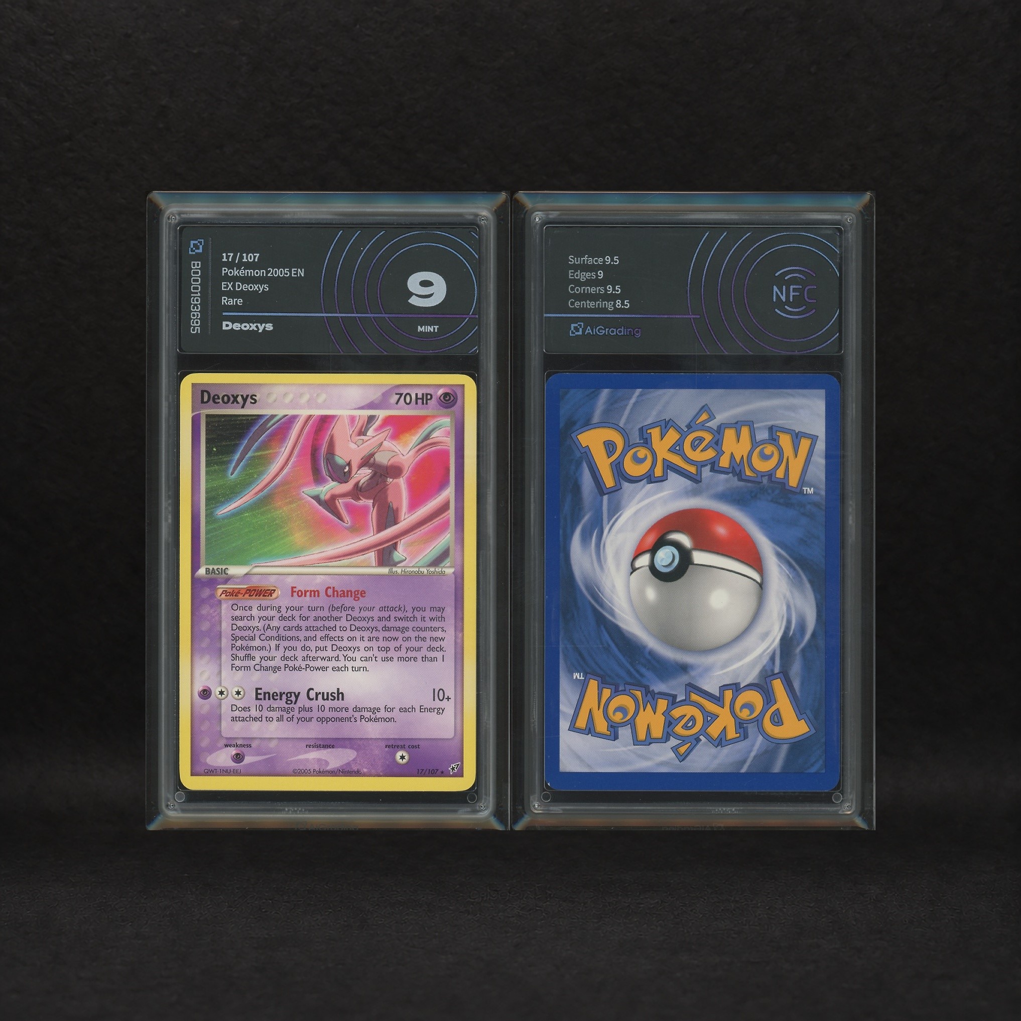 The Pokémon Company - Deoxys Trio: Normal Form #16, Speed Form #17, Defense Form #18, Ex Deoxys [...