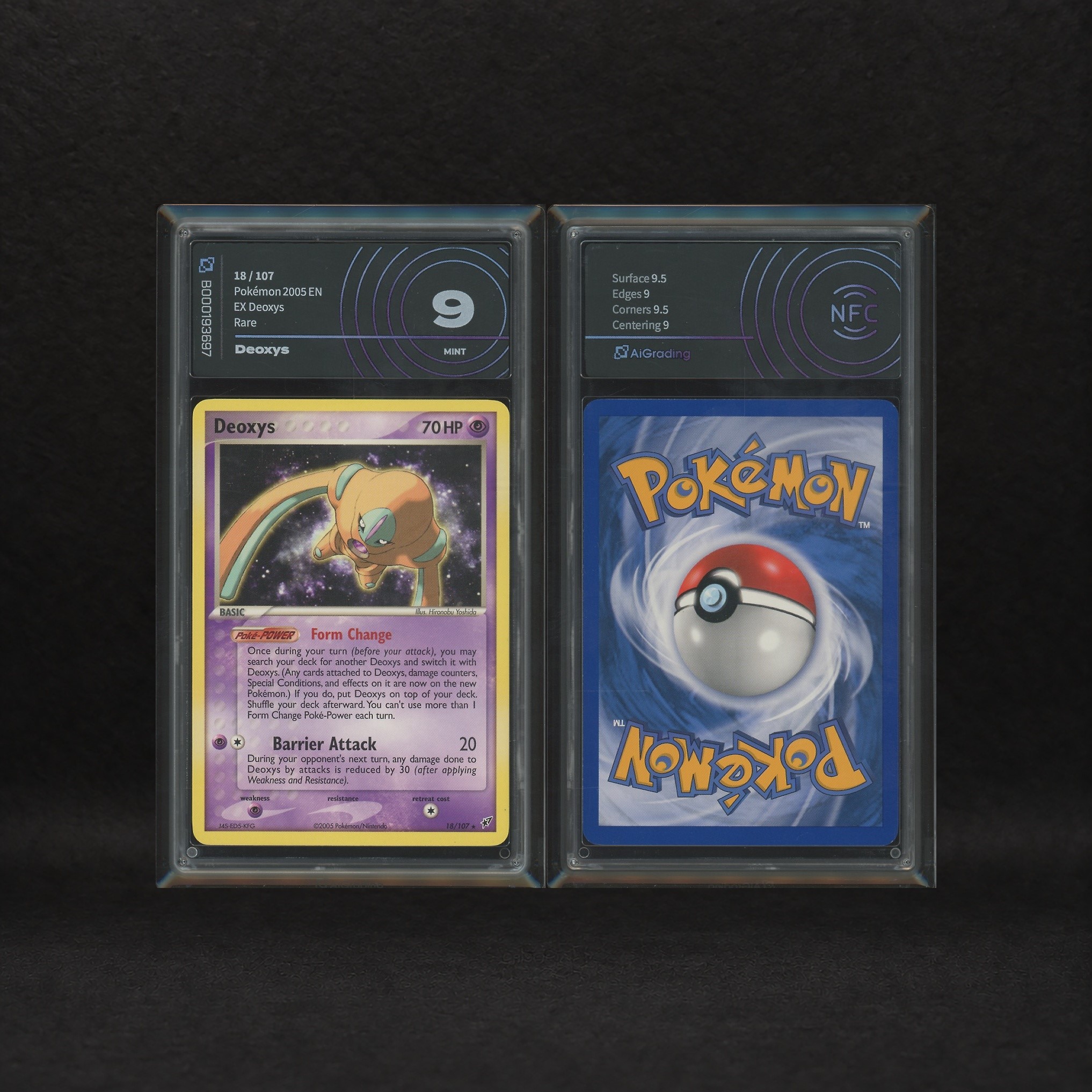 The Pokémon Company - Deoxys Trio: Normal Form #16, Speed Form #17, Defense Form #18, Ex Deoxys [...