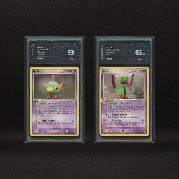 Natu #66 & Xatu #29 Evolution Lot, EX Deoxys [ENG]