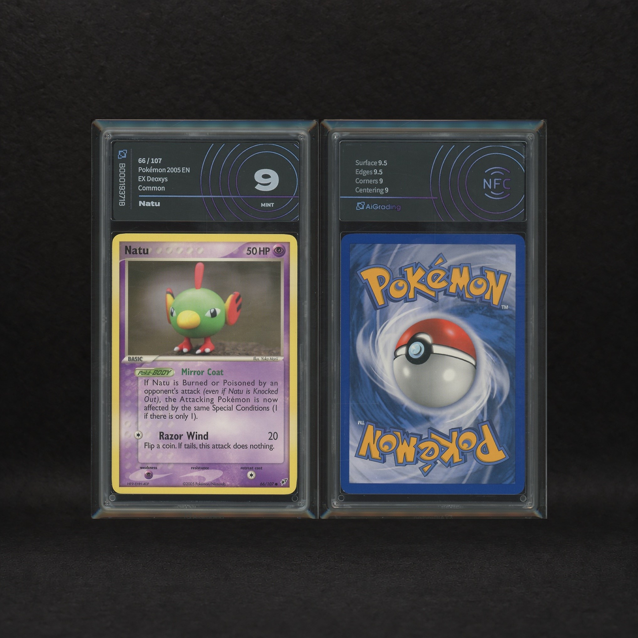 The Pokémon Company - Natu #66 & Xatu #29 Evolution Lot, Ex Deoxys [eng]